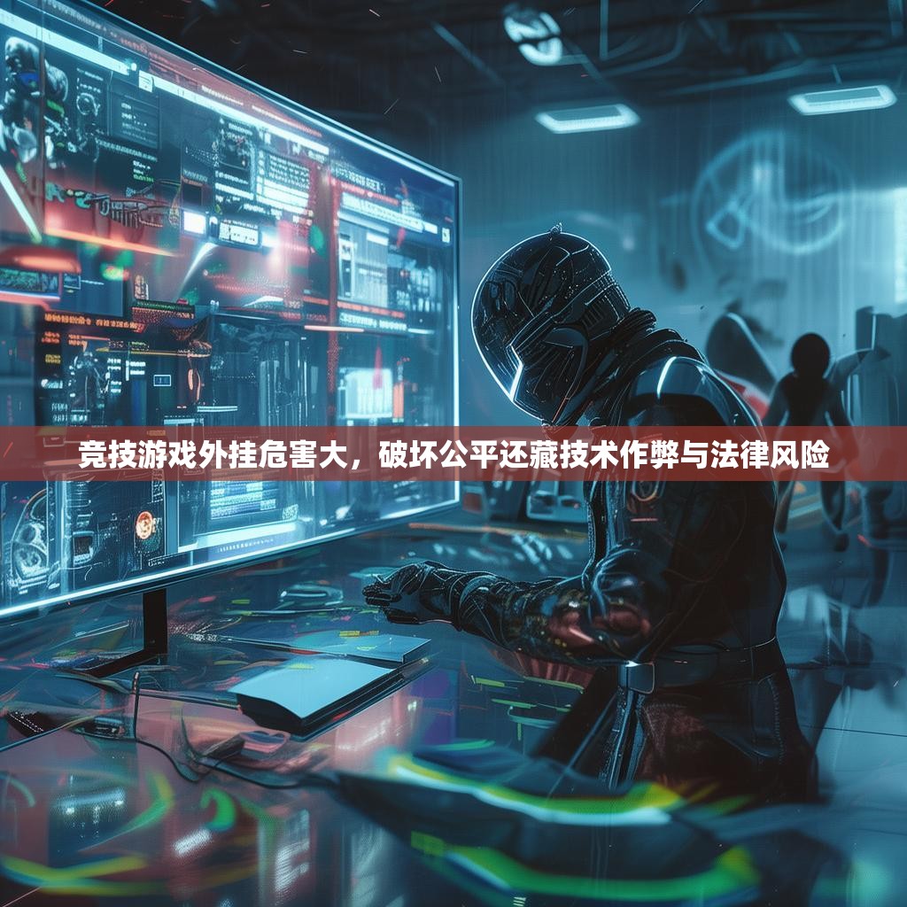 竞技游戏外挂危害大，破坏公平还藏技术作弊与法律风险