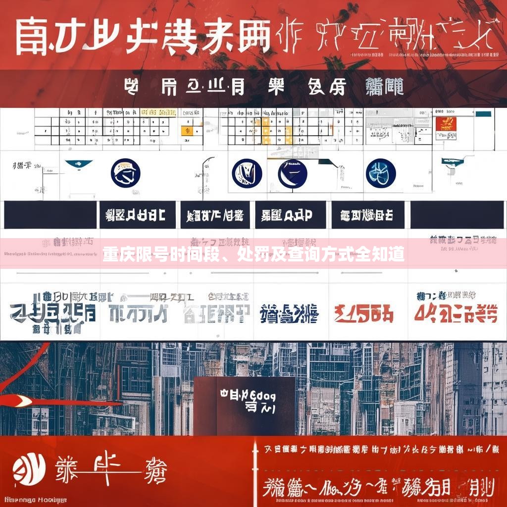 重庆限号时间段、处罚及查询方式全知道