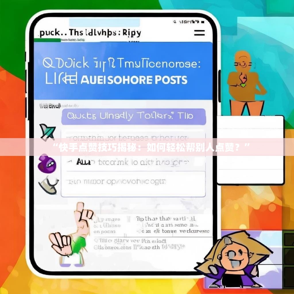 “快手点赞技巧揭秘：如何轻松帮别人点赞？”