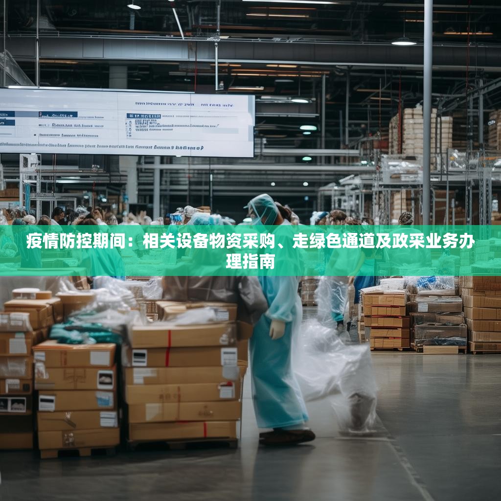 疫情防控期间：相关设备物资采购、走绿色通道及政采业务办理指南