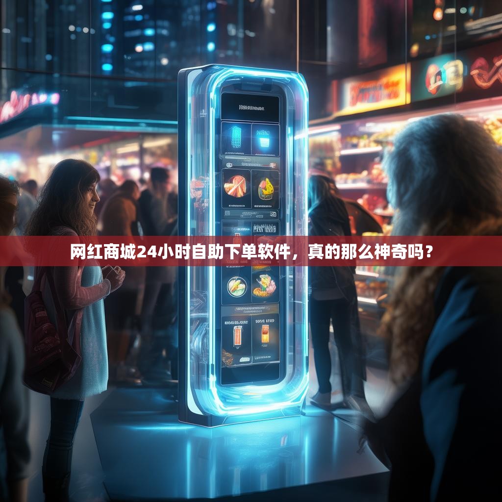 网红商城24小时自助下单软件,真的那么神奇吗?