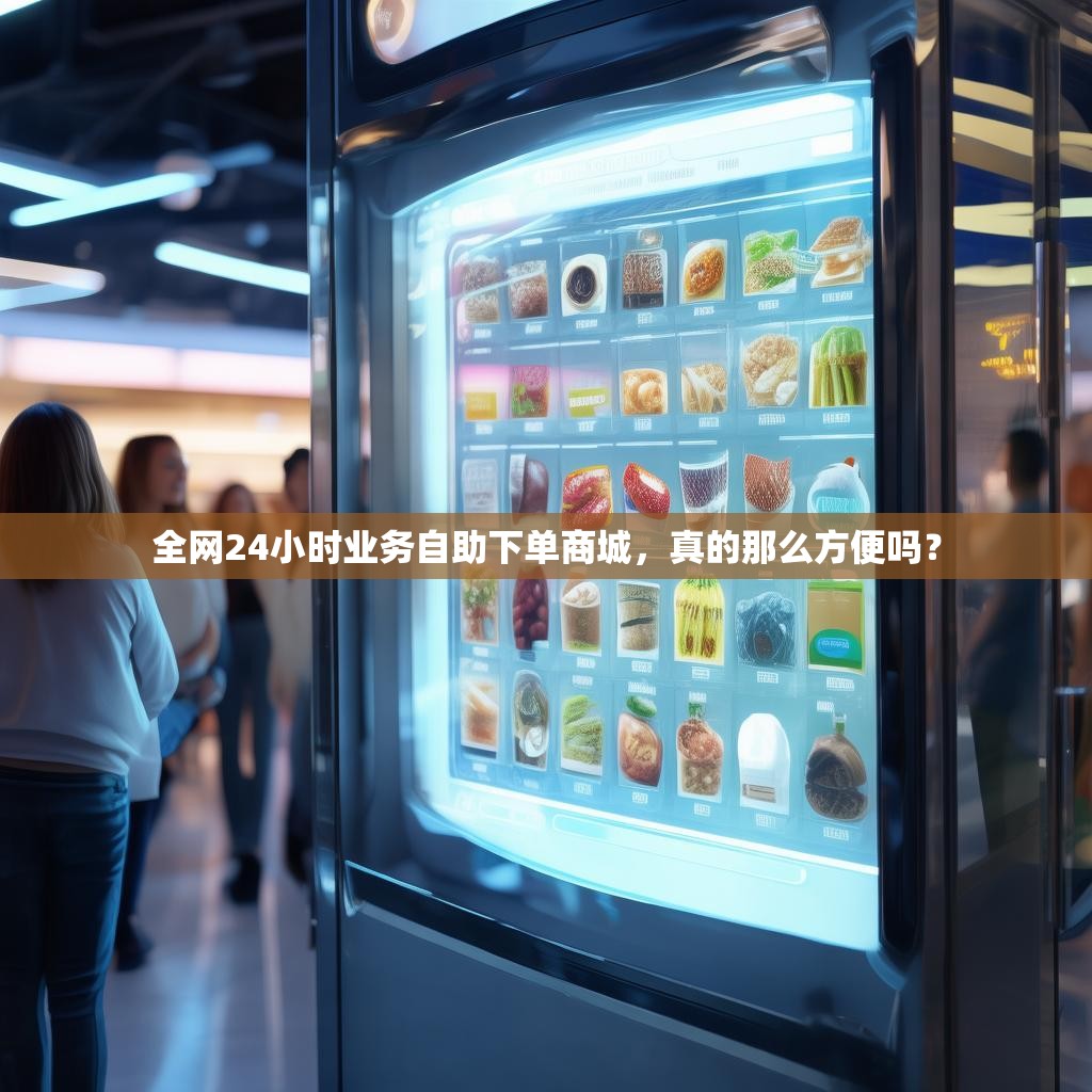 全网24小时业务自助下单商城，真的那么方便吗？