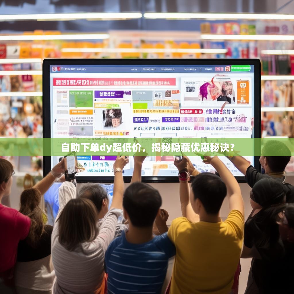 自助下单dy超低价,揭秘隐藏优惠秘诀?