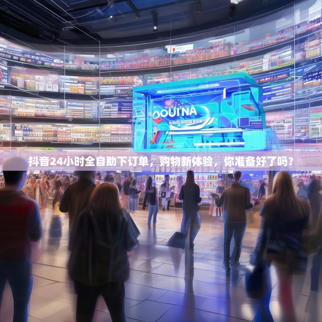 抖音24小时全自助下订单,购物新体验,你准备好了吗?