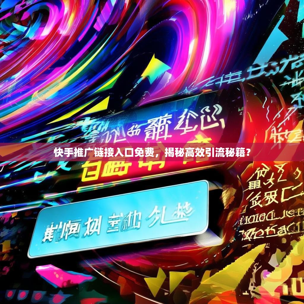 快手推广链接入口免费，揭秘高效引流秘籍？