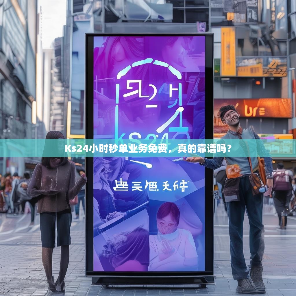 Ks24小时秒单业务免费，真的靠谱吗？