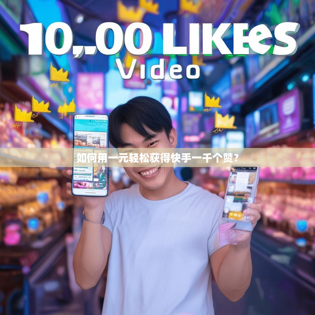 如何用一元轻松获得快手一千个赞？