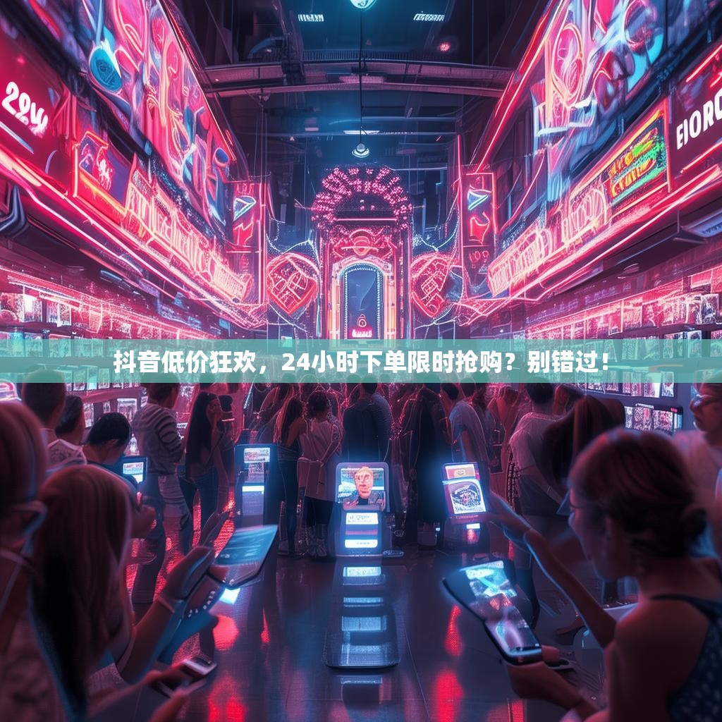 抖音低价狂欢,24小时下单限时抢购?别错过!