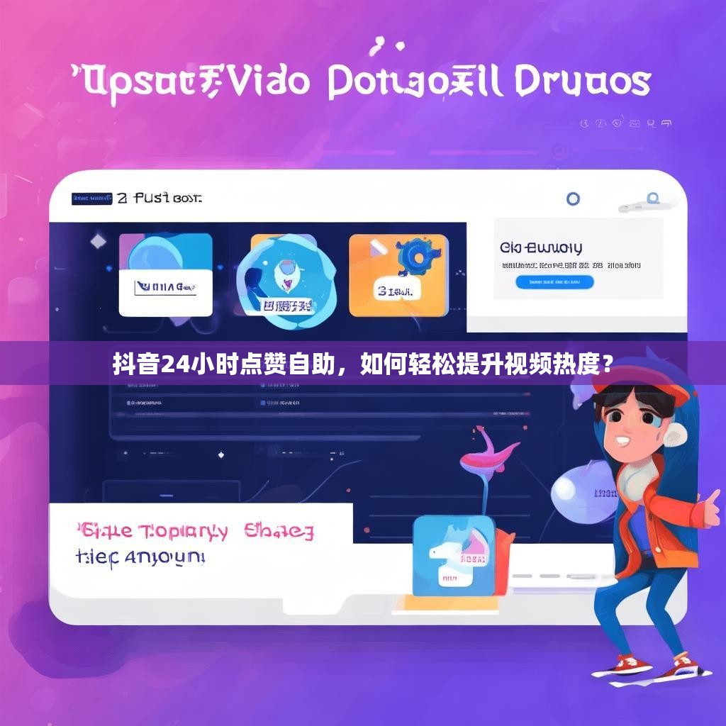 抖音24小时点赞自助,如何轻松提升视频热度?