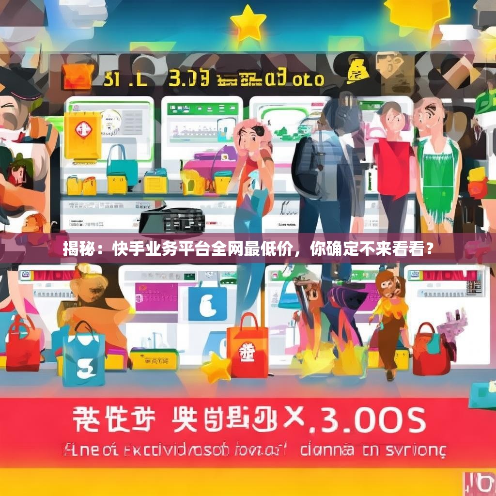 揭秘：快手业务平台全网最低价，你确定不来看看？