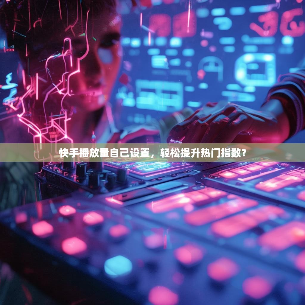 快手播放量自己设置，轻松提升热门指数？
