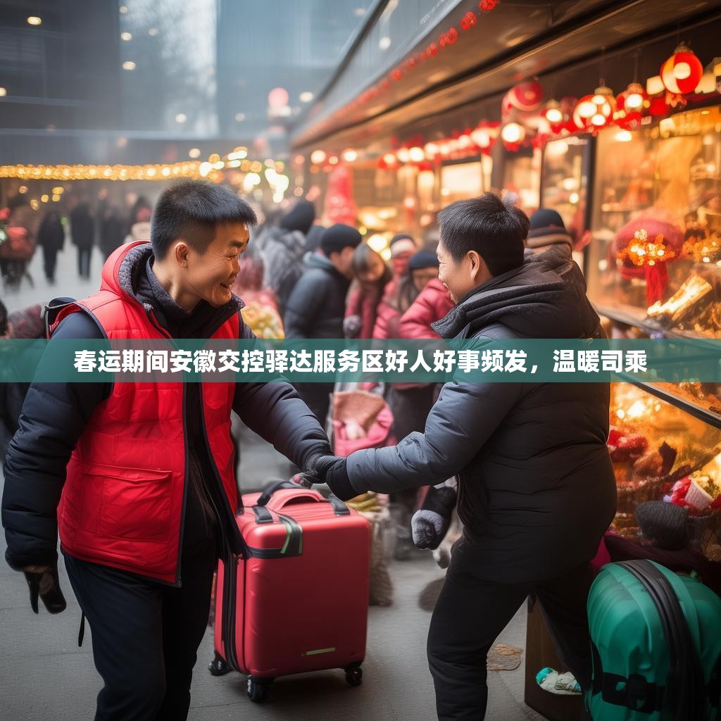 春运期间安徽交控驿达服务区好人好事频发，温暖司乘
