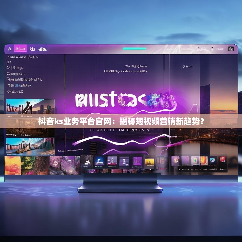 抖音ks业务平台官网：揭秘短视频营销新趋势？