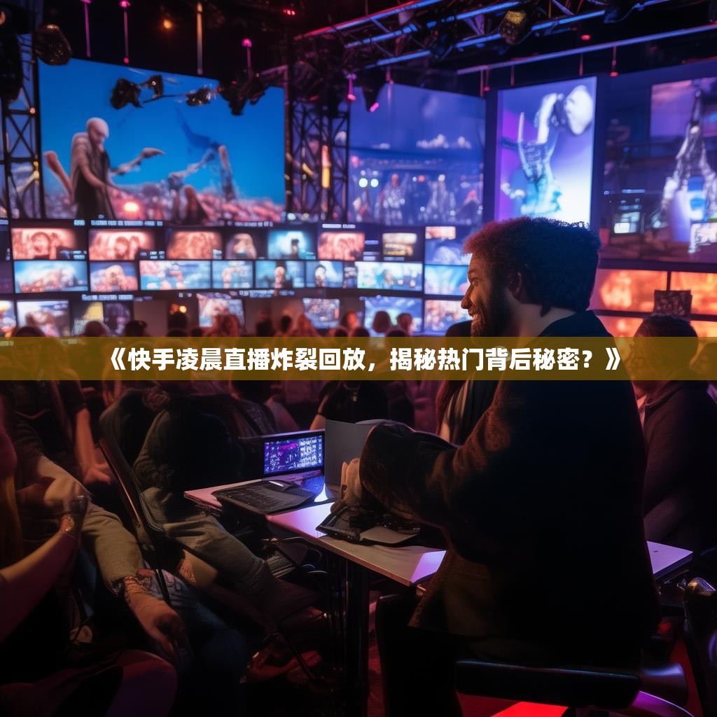 《快手凌晨直播炸裂回放,揭秘热门背后秘密?》