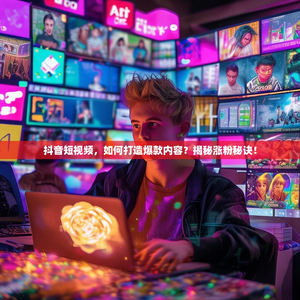 抖音短视频,如何打造爆款内容?揭秘涨粉秘诀!
