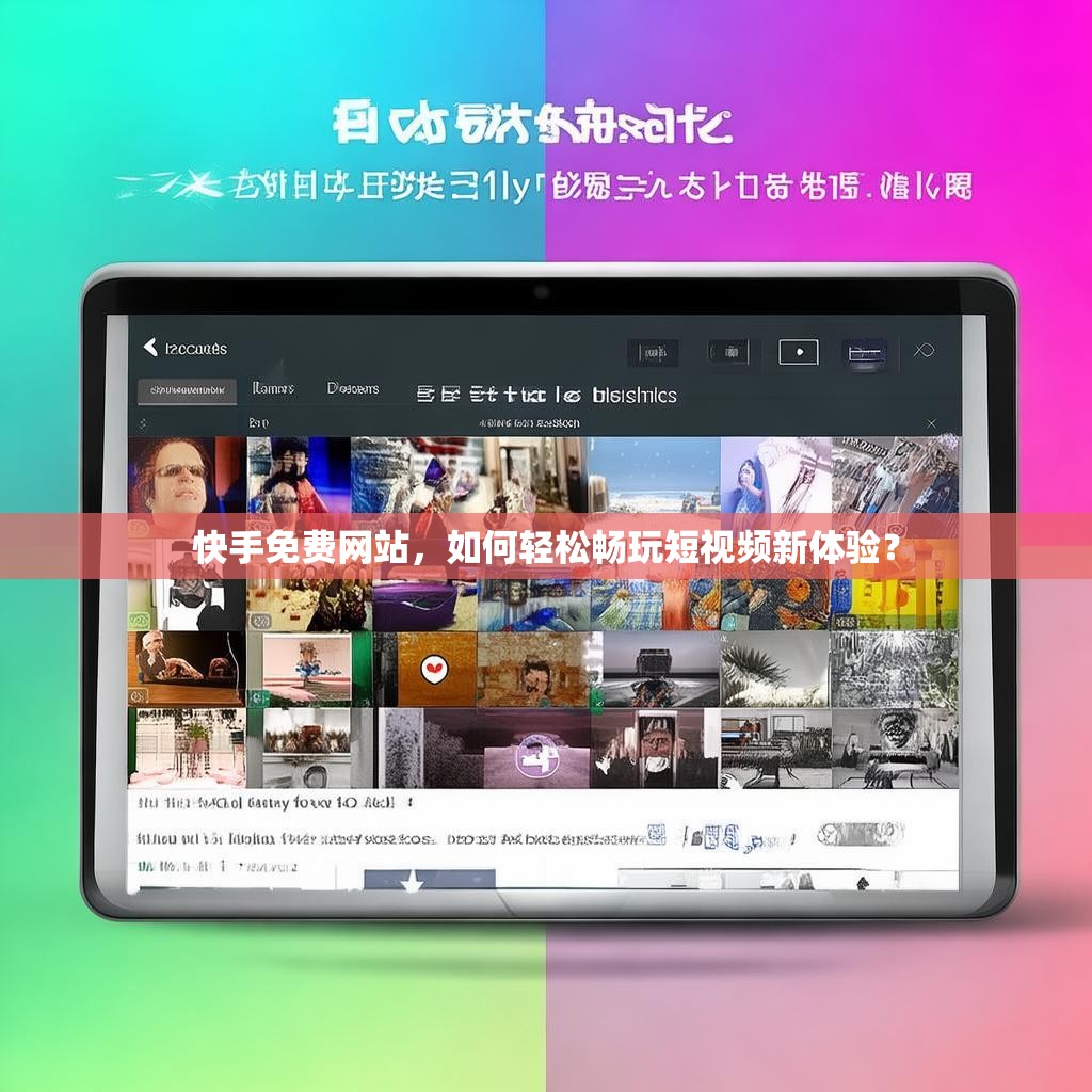 快手免费网站，如何轻松畅玩短视频新体验？