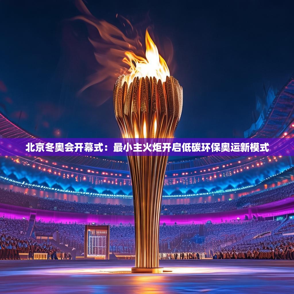 北京冬奥会开幕式：最小主火炬开启低碳环保奥运新模式