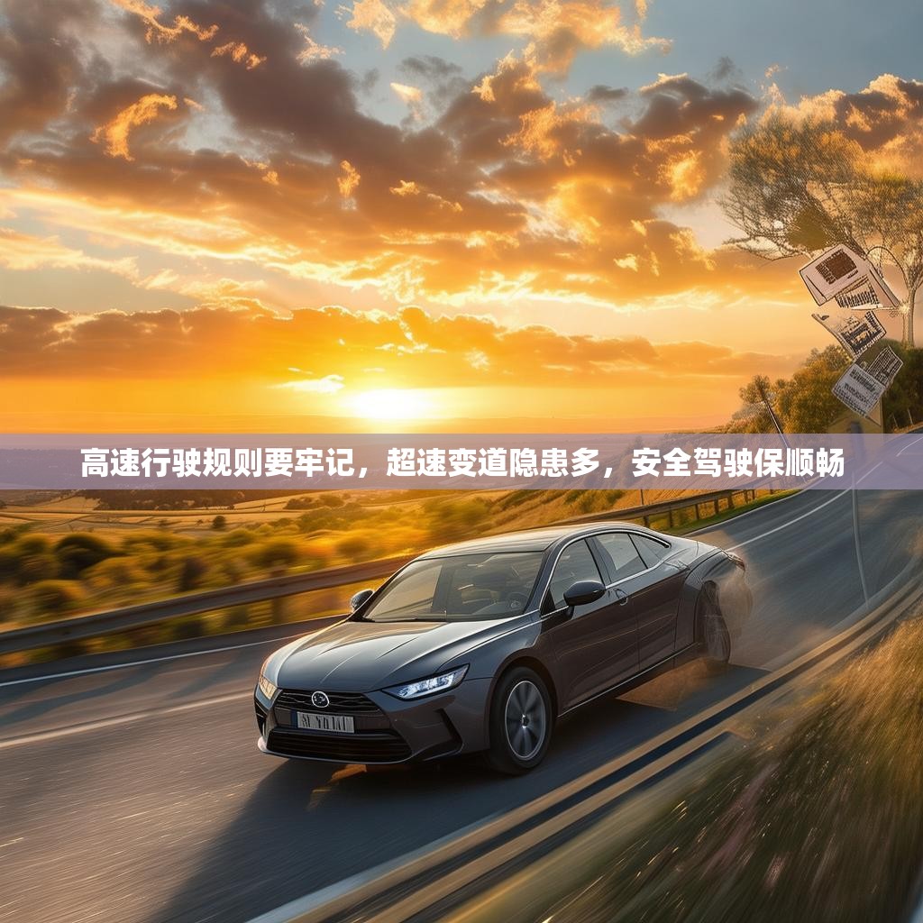 高速行驶规则要牢记，超速变道隐患多，安全驾驶保顺畅