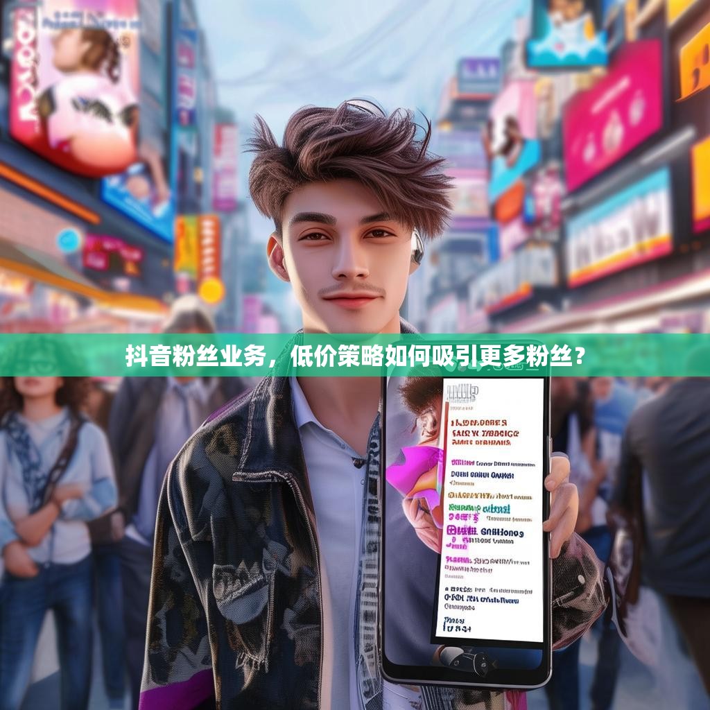 抖音粉丝业务，低价策略如何吸引更多粉丝？