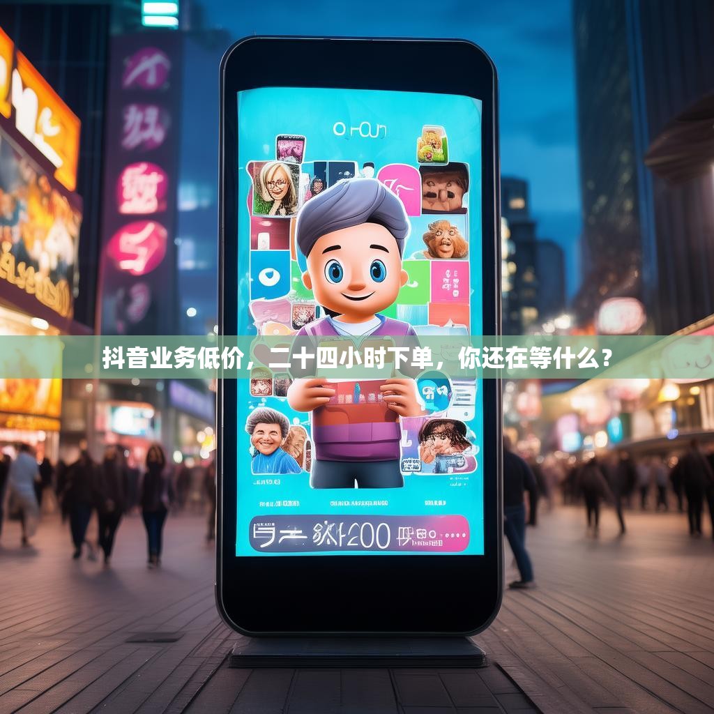 抖音业务低价，二十四小时下单，你还在等什么？