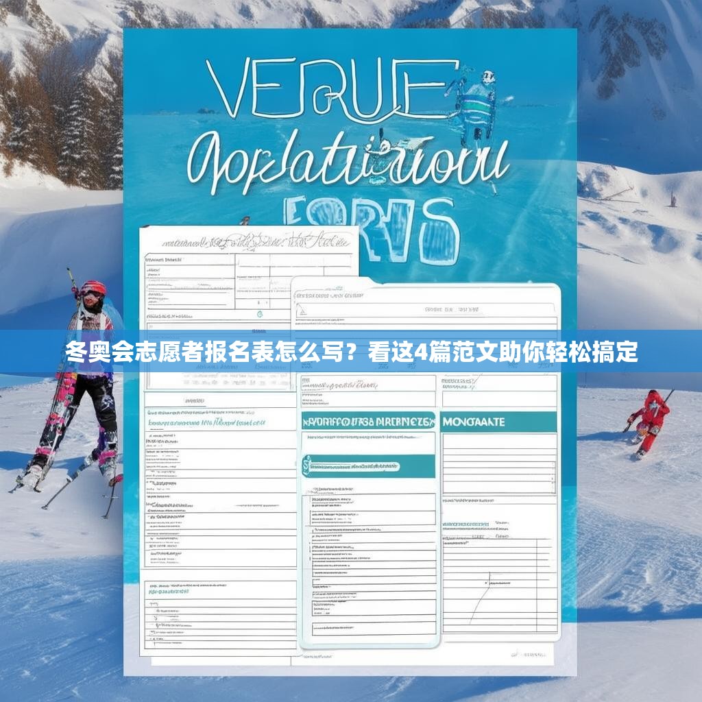 冬奥会志愿者报名表怎么写？看这4篇范文助你轻松搞定