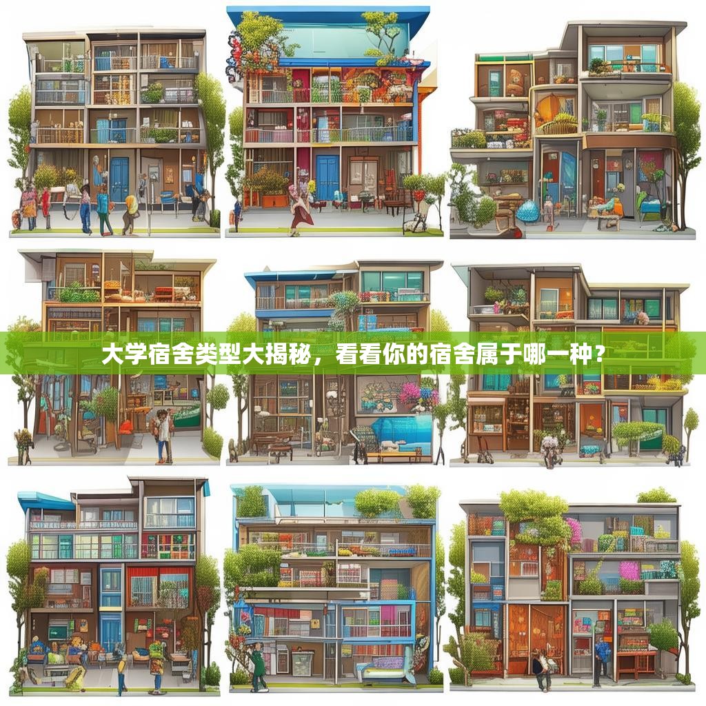 大学宿舍类型大揭秘，看看你的宿舍属于哪一种？