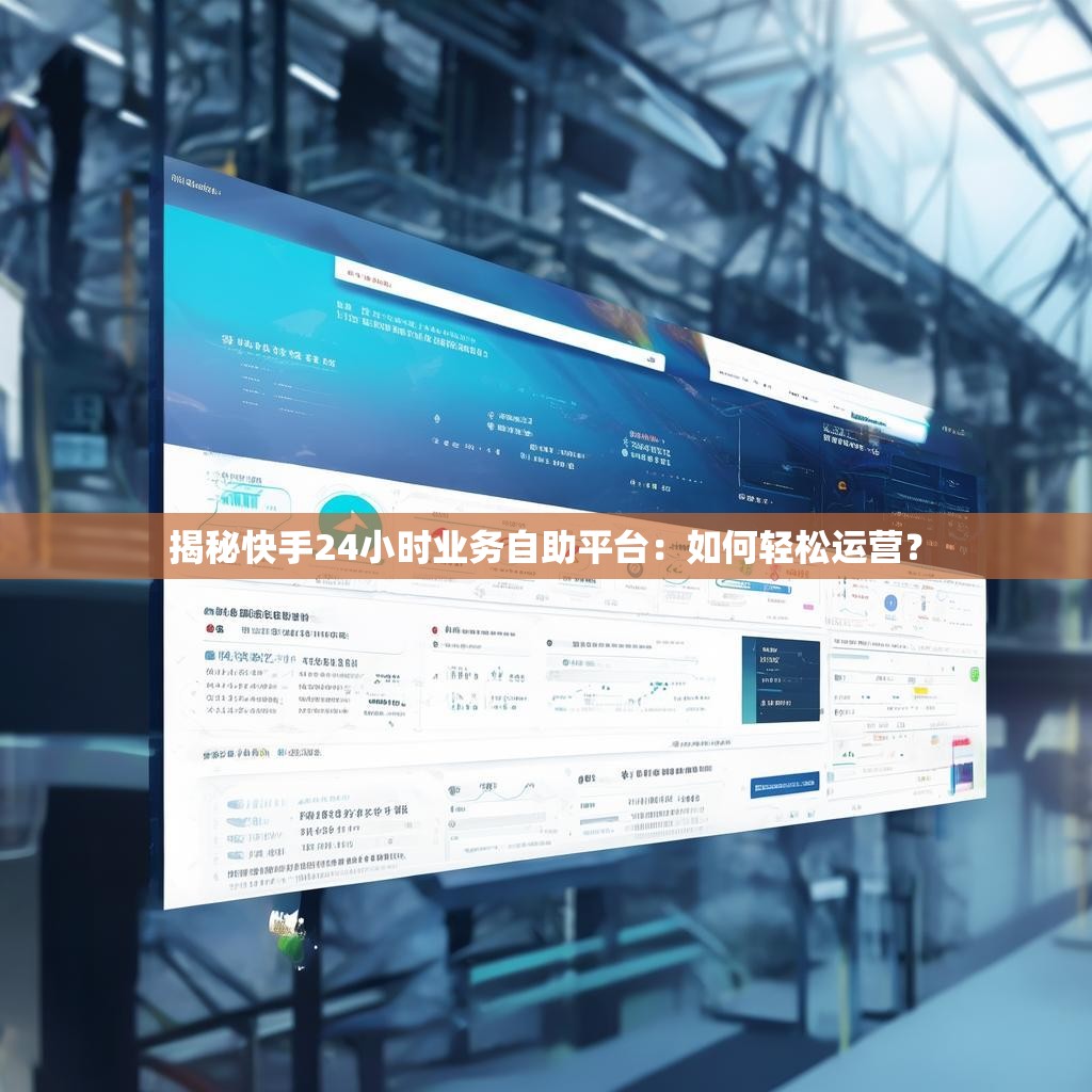 揭秘快手24小时业务自助平台:如何轻松运营?