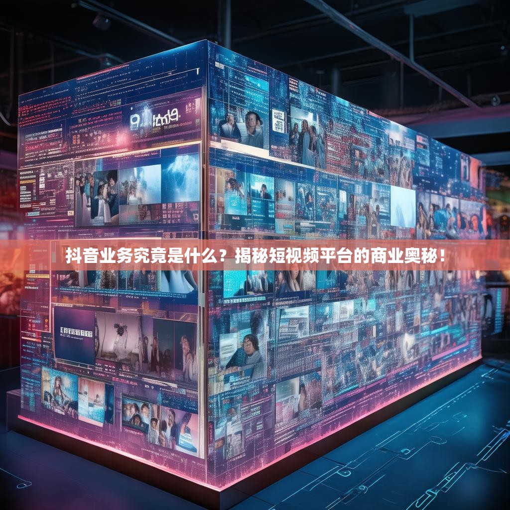 抖音业务究竟是什么？揭秘短视频平台的商业奥秘！