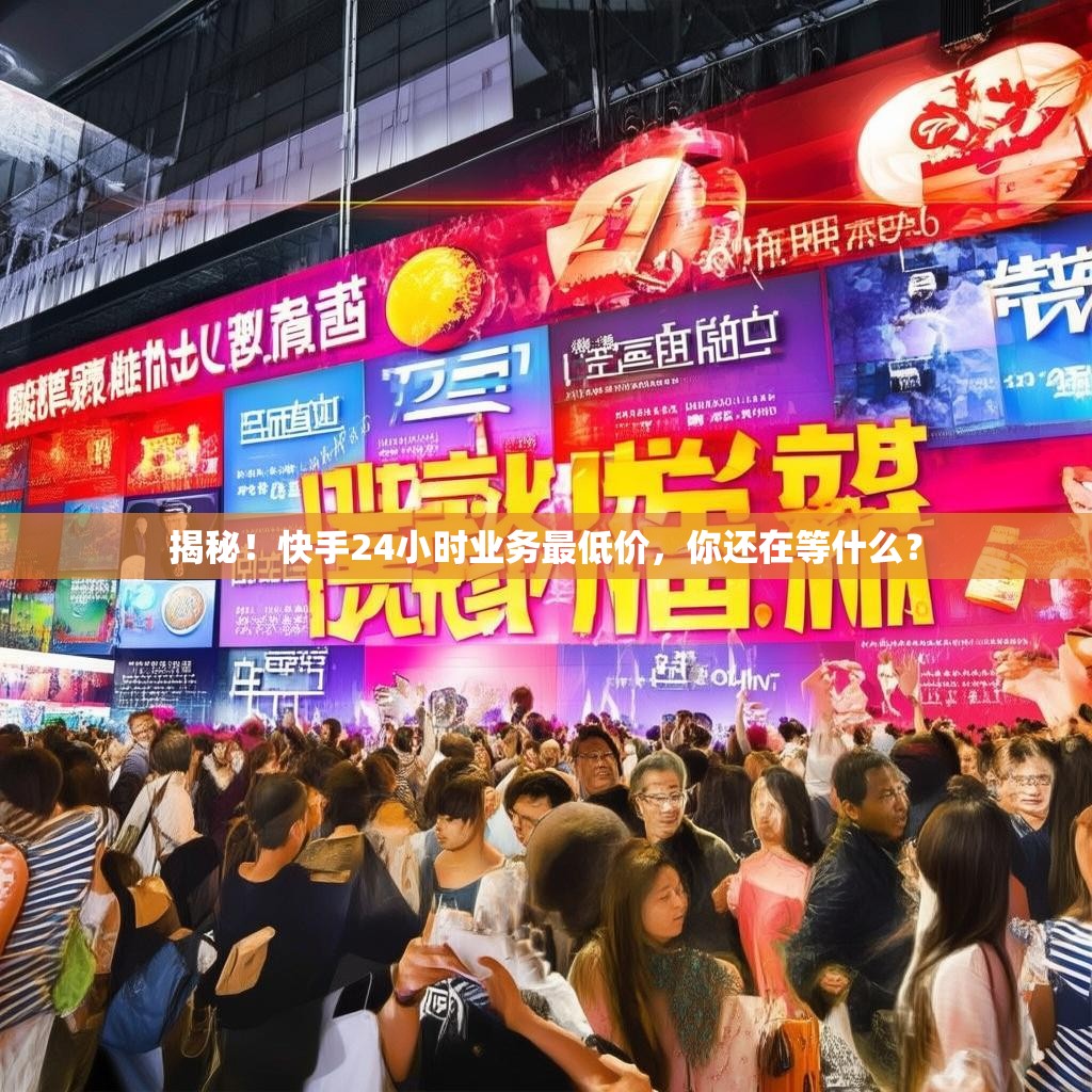 揭秘！快手24小时业务最低价，你还在等什么？