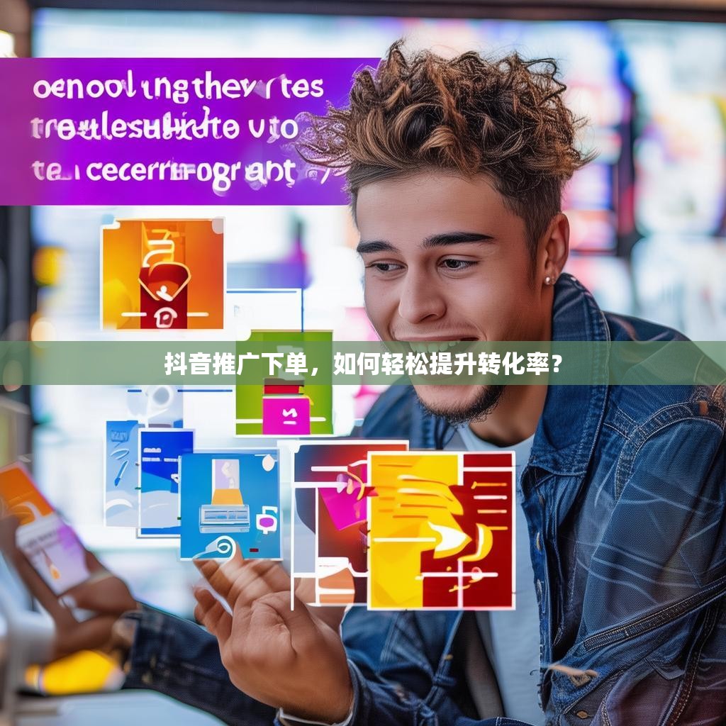 抖音推广下单，如何轻松提升转化率？