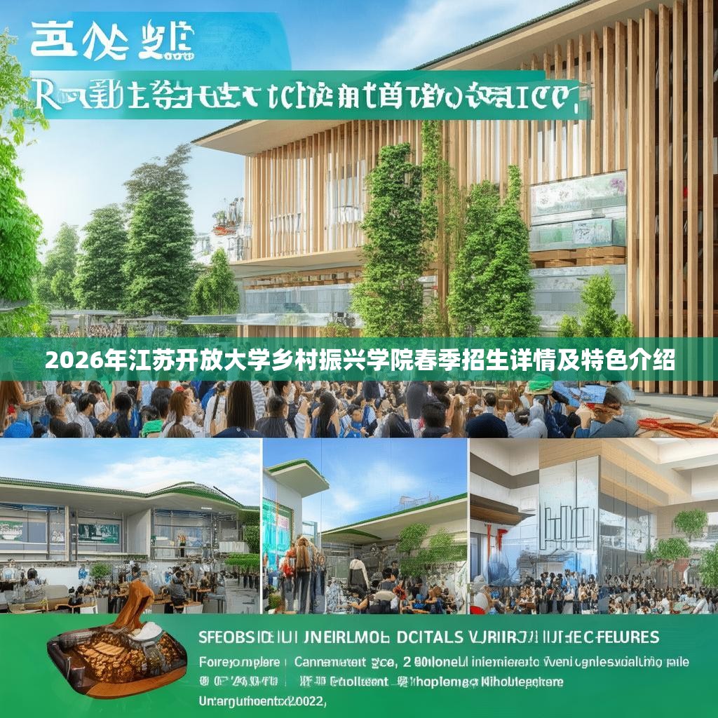 2026年江苏开放大学乡村振兴学院春季招生详情及特色介绍