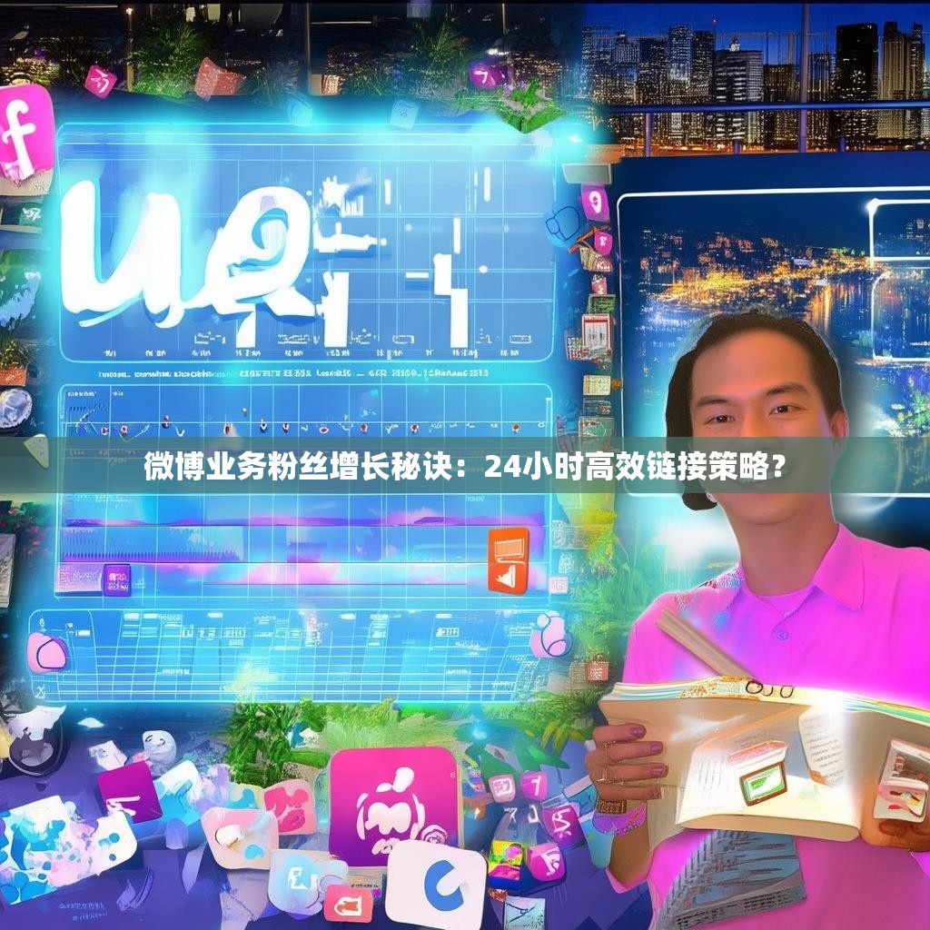 微博业务粉丝增长秘诀：24小时高效链接策略？