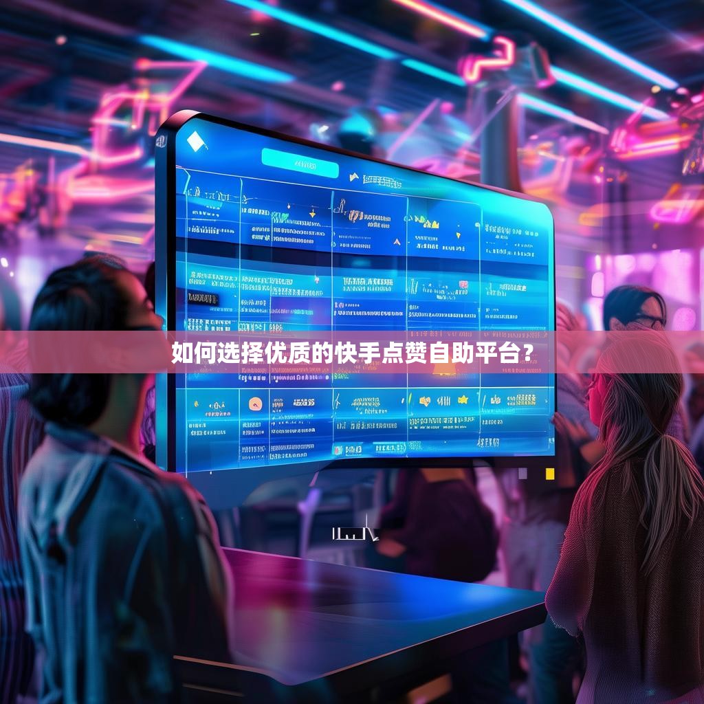 如何选择优质的快手点赞自助平台?