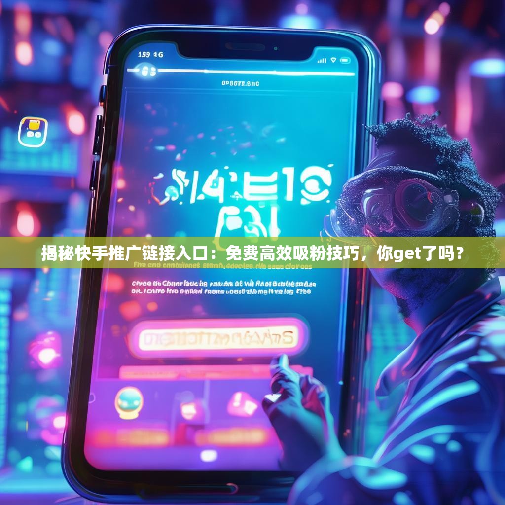 揭秘快手推广链接入口：免费高效吸粉技巧，你get了吗？