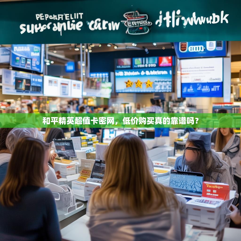 和平精英超值卡密网,低价购买真的靠谱吗?