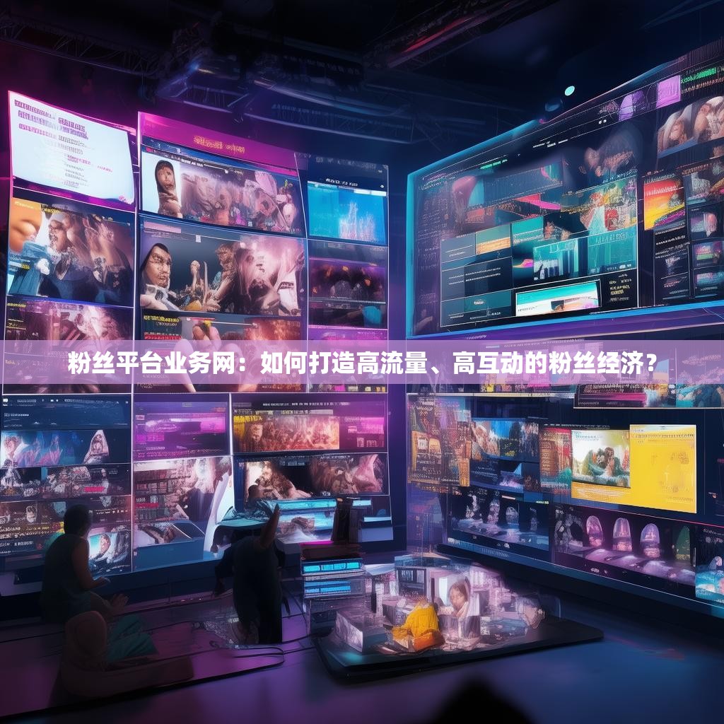粉丝平台业务网：如何打造高流量、高互动的粉丝经济？