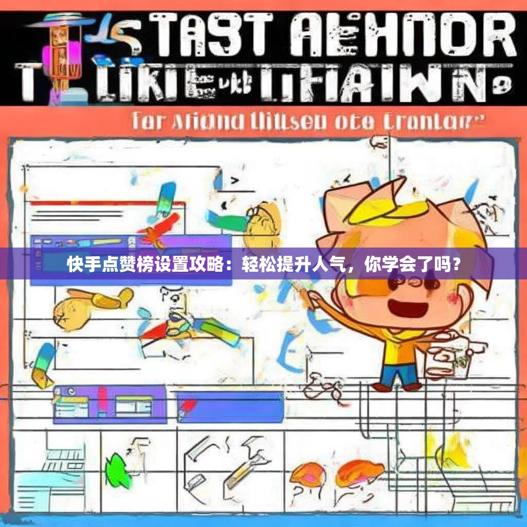 快手点赞榜设置攻略：轻松提升人气，你学会了吗？