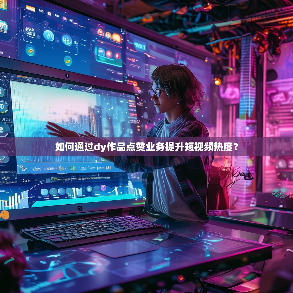 如何通过dy作品点赞业务提升短视频热度？