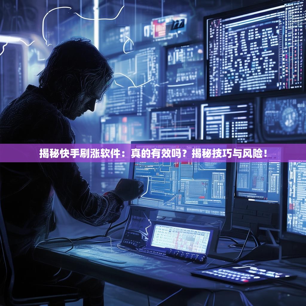 揭秘快手刷涨软件:真的有效吗?揭秘技巧与风险!