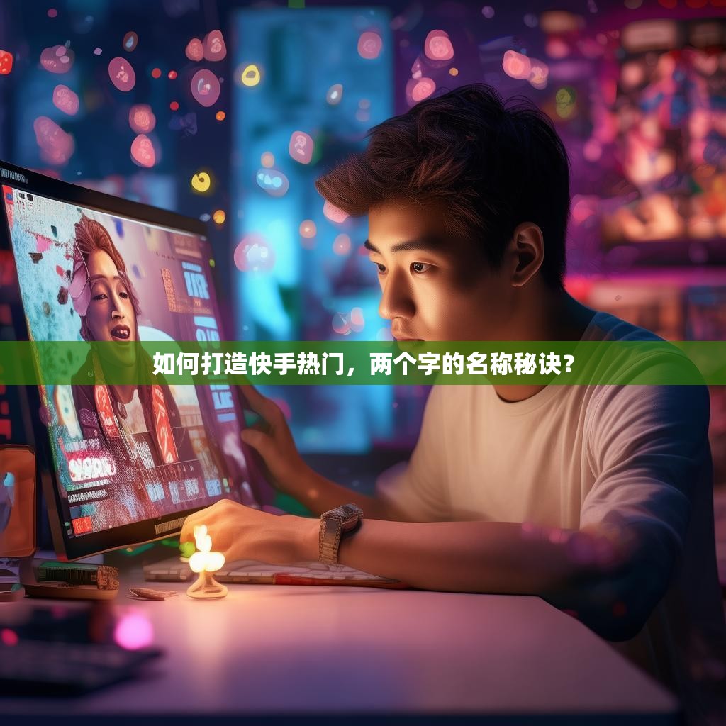 如何打造快手热门,两个字的名称秘诀?