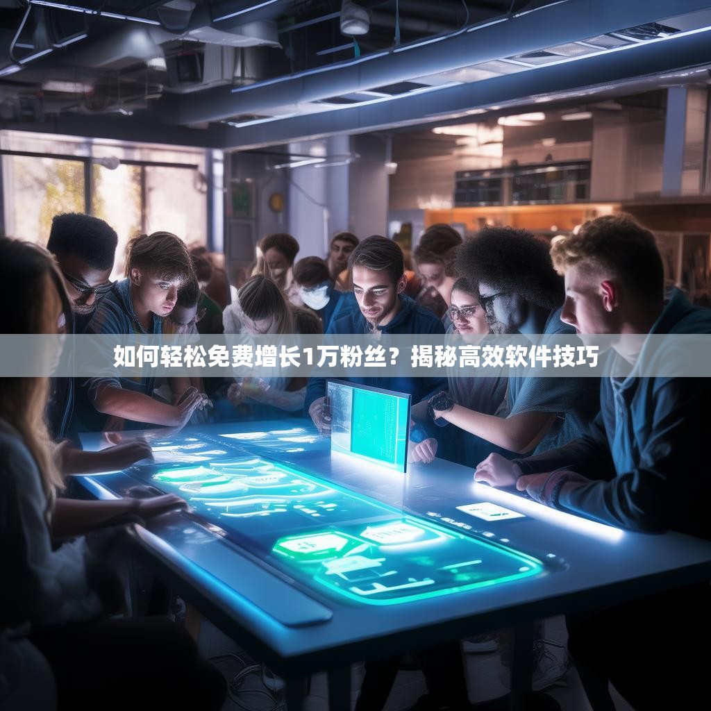 如何轻松免费增长1万粉丝?揭秘高效软件技巧