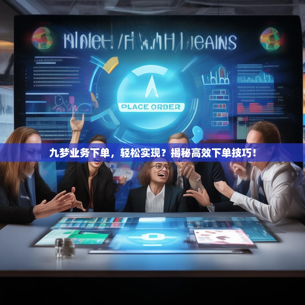 九梦业务下单,轻松实现?揭秘高效下单技巧!