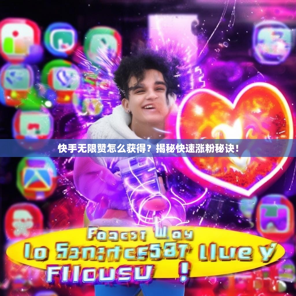 快手无限赞怎么获得？揭秘快速涨粉秘诀！