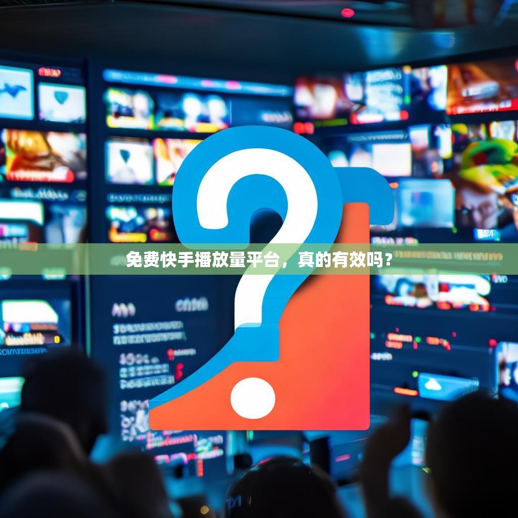 免费快手播放量平台，真的有效吗？