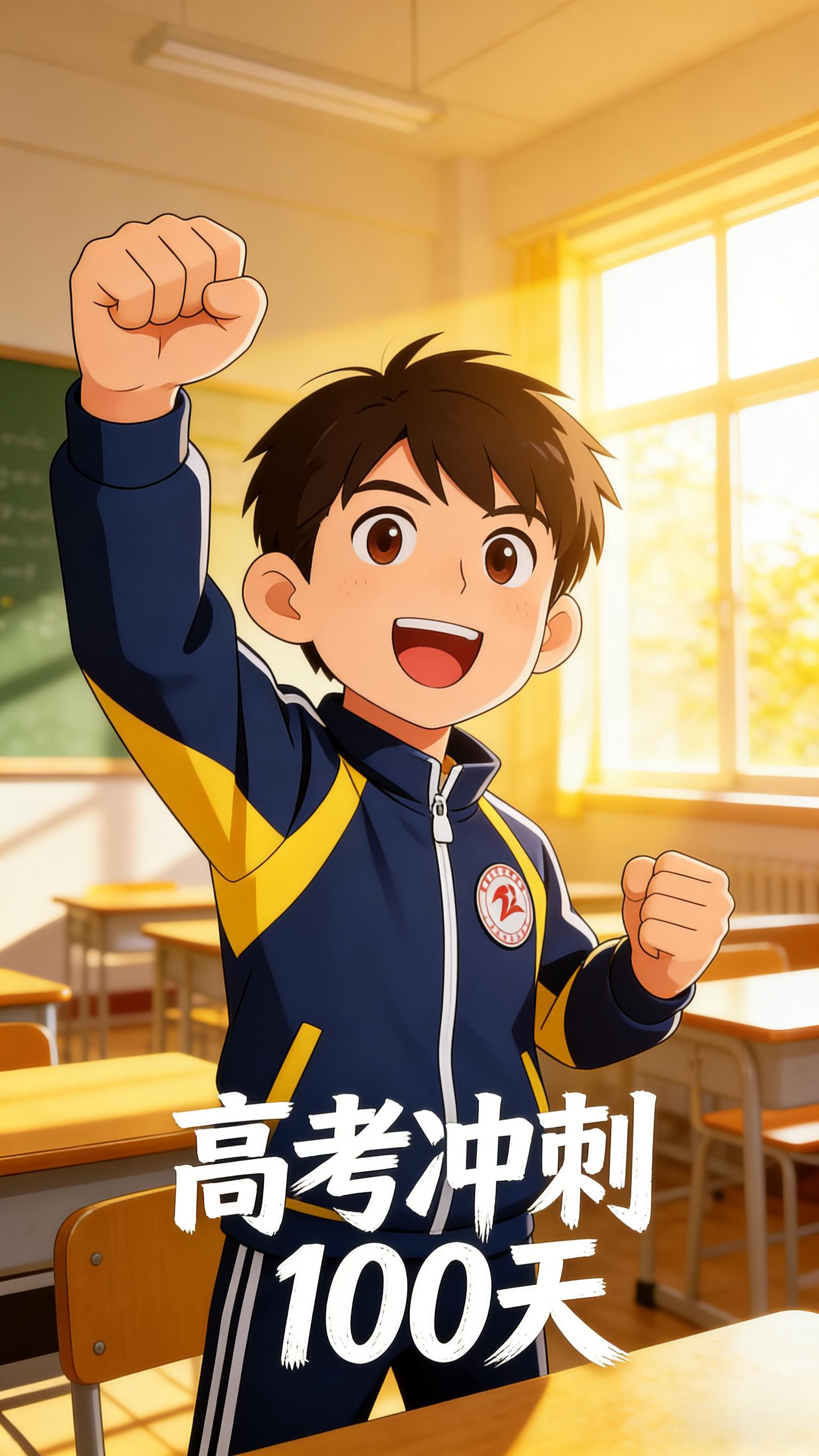 2026高考倒计时100天:漫长亦短暂,坚持就赢