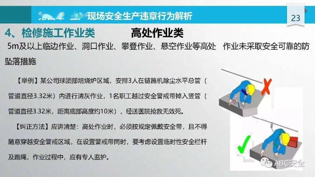 施工安全管理要点及事故案例警示,含违章行为与隐患标准